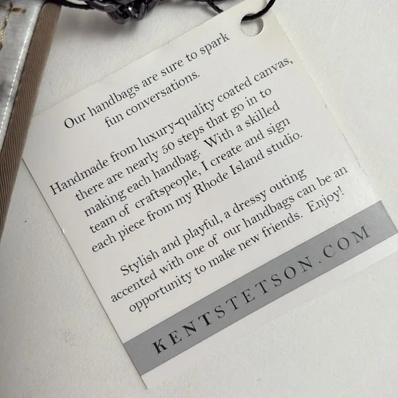 NWT & dust-bag KENT STETSON Oyster clutch/purse - Picture 7 of 13